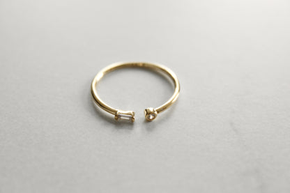 Gold Eclipse Ring